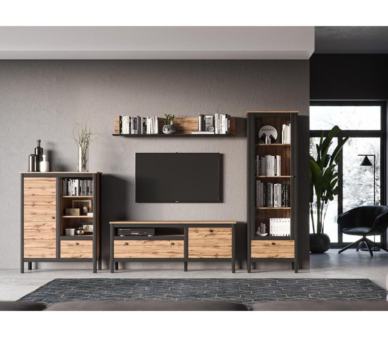 Стеллаж Loft REG1W1S дуб вотан