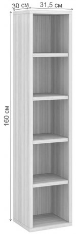 Стеллаж Нобиле СтлУ Н нельсон