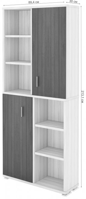 Стеллаж ПУ-30-2 В венге