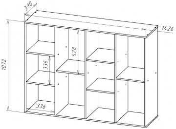 Стеллаж СТ104