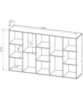 Стеллаж СТ105
