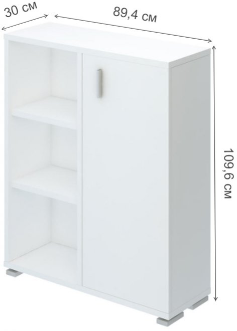 Тумба Феланта-50-2 БЕ белый