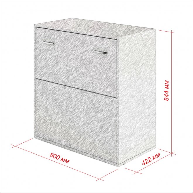 Тумба Банга-4 белый