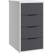 графит / белый структурный