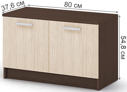 Тумба Машенька ТБ 202 шимо светлый / шимо темный