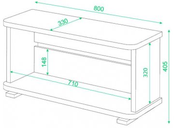 Тумба Эланта-25/1