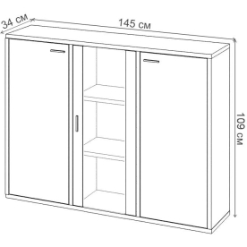 Тумба СУ ш3в1+2ФГ+1ФС