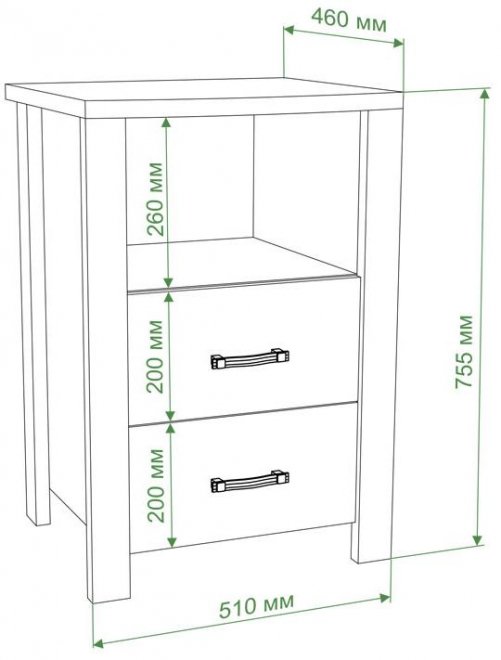Тумба ТБД КК карамель / карамель