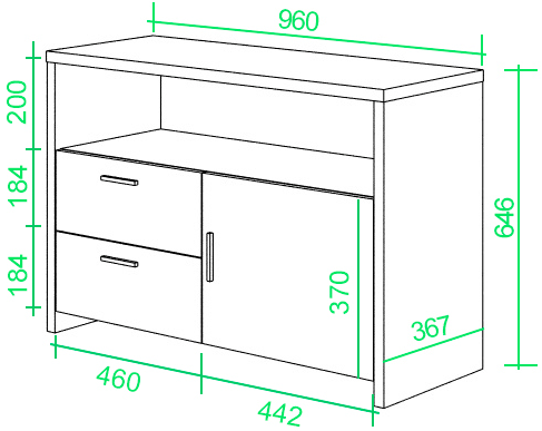 Тумба ТБЛ Ш шамони-ч