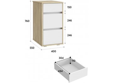 Тумба Оскар ОС-10