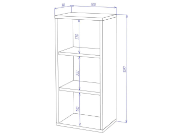 Тумба Оревро ш1в1+ФГ