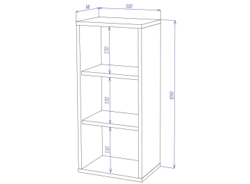 Тумба Оревро ш1в1+ФГ