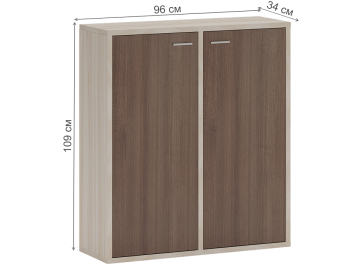 Тумба Оревро ш2в1+2ФГ