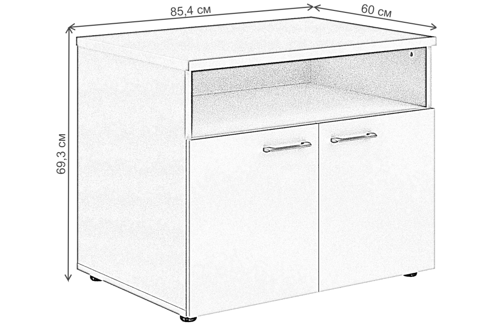 Тумба Xten XPS 806 бук тиара
