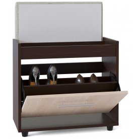 Обувница ТП-6М венге / беленый дуб