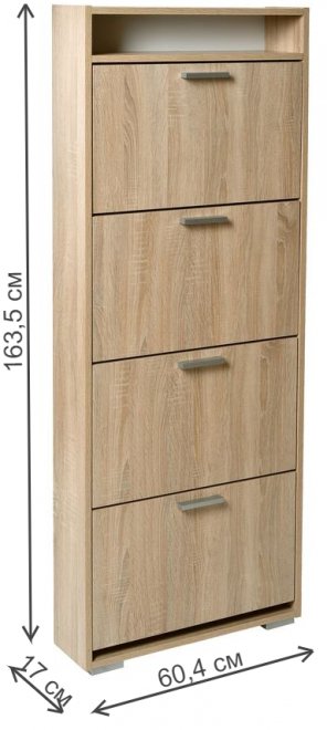 Обувница УК-4 дуб сонома