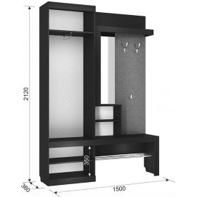 Готовая прихожая Алекс