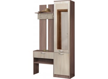 Прихожая Иннэс-3 ясень темный / ясень светлый