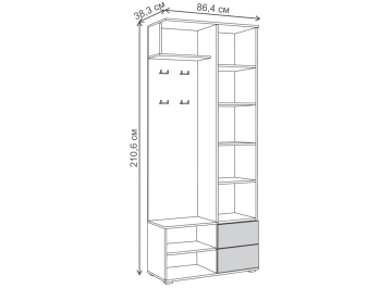 Готовая прихожая Козеф