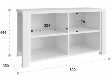 Модульная прихожая Изабель комплектация 3