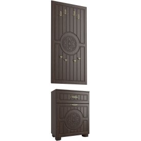 Модульная прихожая Монблан комплектация 4