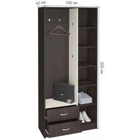 Модульная прихожая Вега комплектация 10