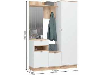 Модульная прихожая Джидда комплектация 2