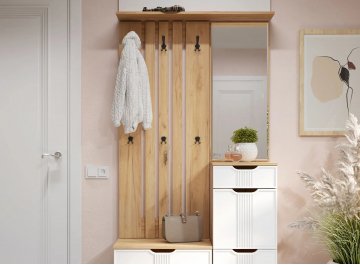 Модульная прихожая Эмилия ЭЛ-001 комплектация 1