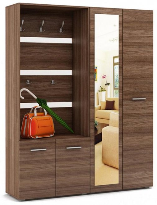 Модульная прихожая Марс-1 ясень шимо