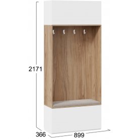 Модульная прихожая Порто комплектация 1