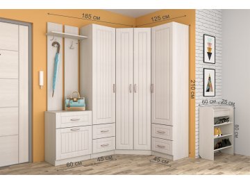 Модульная прихожая Иннэс 6 МДФ