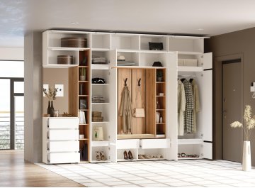 Модульная прихожая Роут комплектация 1