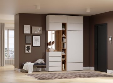 Модульная прихожая Роут комплектация 5