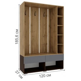 Модульная прихожая Роут комплектация 2