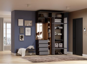 Модульная прихожая Роут комплектация 5