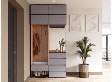 Модульная прихожая Роут комплектация 7