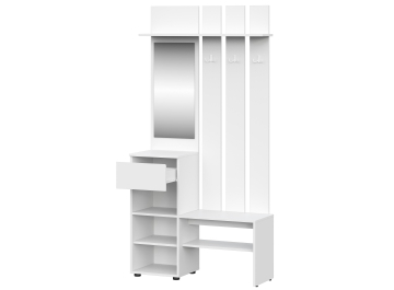 Модульная прихожая Валенсия комплектация 1