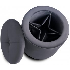 Пуф Круглый с кармашками