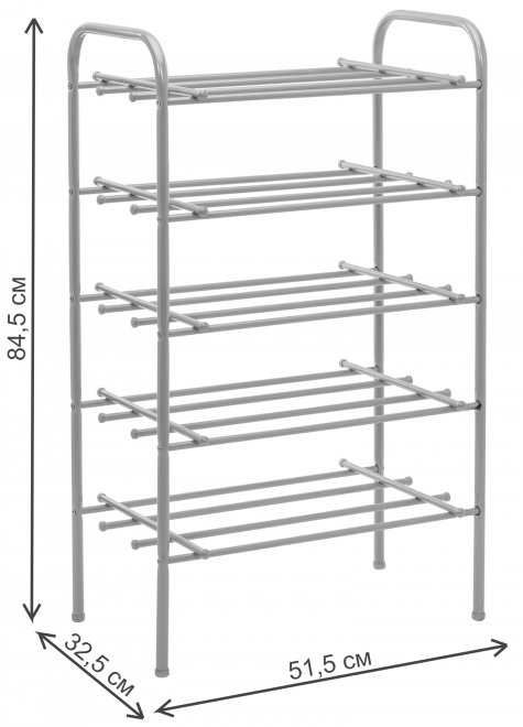 Обувница Leset Комо 5 белая