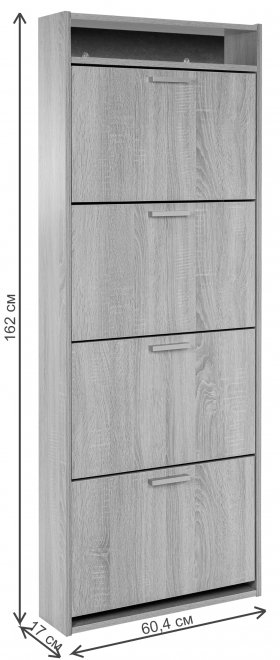 Обувница Leset Пронто 4 венге