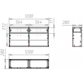 Обувница Мебелеф 17