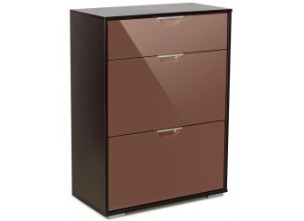 Обувница Мелита венге / капучино