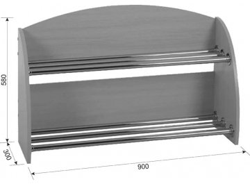 Обувница открытая