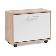 дуб сонома / белый