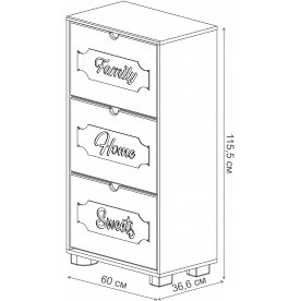 Обувница ДримСтар ДС-23