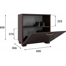 Обувница Монблан МБ-32К