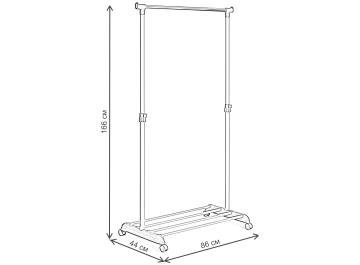 Гардеробная вешалка Odent