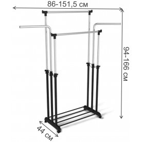 Гардеробная вешалка SHT-WR6