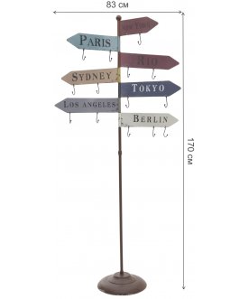 Напольная вешалка Nerissa мультиколор