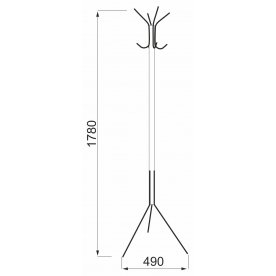 Напольная вешалка Lyra